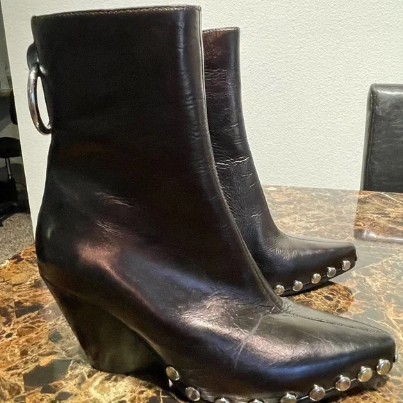 Jeffery Campbell Walton-STR Women’s Boots New Size 5.5 - Picture 3 of 9